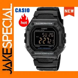Casio W-218H-1B Digital Sport Watch for Men