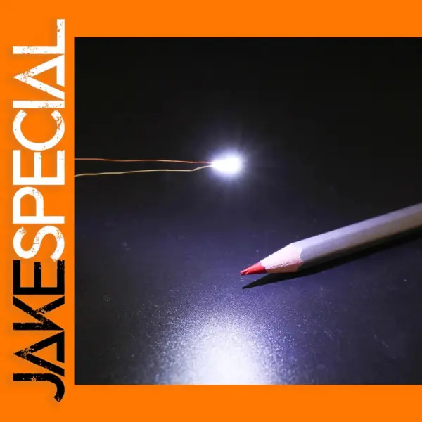 30pcs/60pcs Pre-wired SMD LED 0603 Bright White