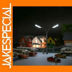 N Scale 1:160 Model Train LED Street Lights