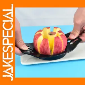 Stainless Steel Apple Cutter with Ergonomic Grip