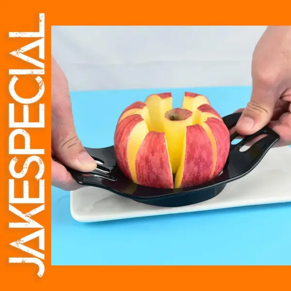 Stainless Steel Apple Cutter with Ergonomic Grip