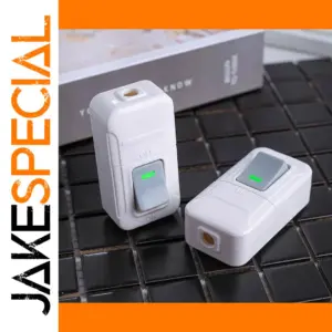 Boat Shape Rocker Switch 10A White 818