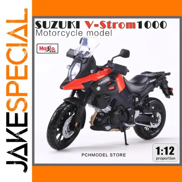 Maisto 1:12 Suzuki V-Strom 1000 Motorcycle Model