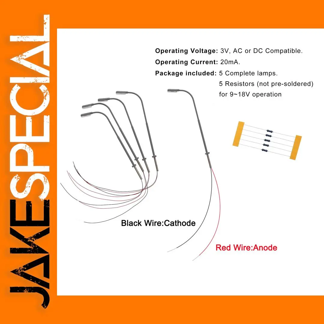 Z Scale Model Train Street Lights - 5 Pack 1 Z Scale Model Train Street Lights - 5 Pack