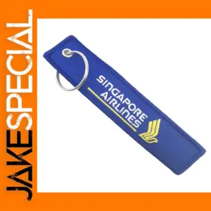 Singapore Airlines Embroidered Keychain Gift
