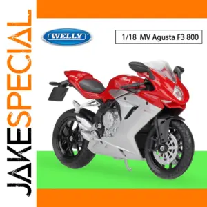 Welly 1:18 Augusta MV Agusta Motorcycle Model