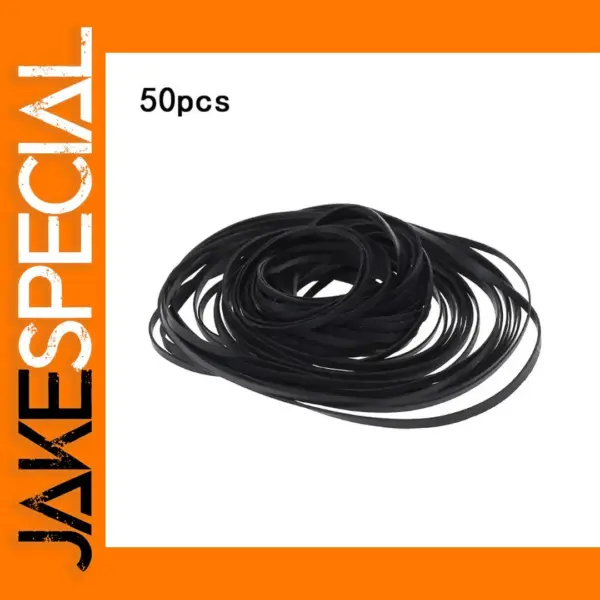 50Pcs Universal Cassette Tape Machine Belts