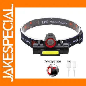 Rechargeable LED Headlamp for Outdoor Activities