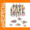 Miniature People Figures Set for Model Trains