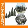 Mini Snowy Pine Trees for Model Layouts