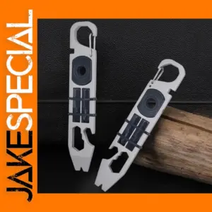 Stainless Steel Multi-Tool with Crowbar and More