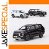 1:43 Outlander SUV Diecast Model Car Black/White