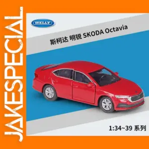 WELLY 1:36 SKODA Octavia Diecast Model Car