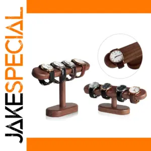 Walnut Jewelry Display Organizer Stand