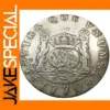 Vintage Bolivia 8 Reales Replica with Dual Dates