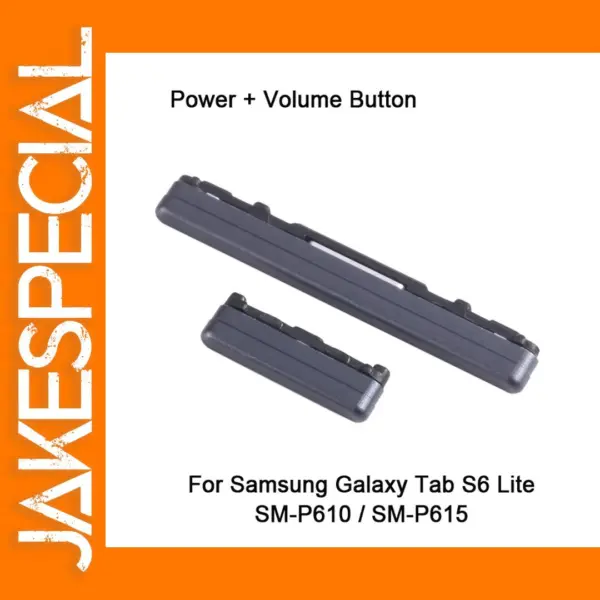 Samsung Galaxy Tab S6 Lite Power and Volume Buttons Set