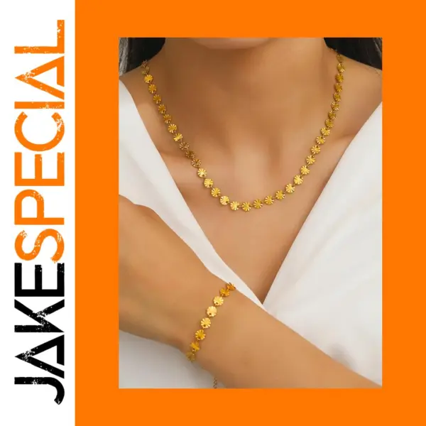 Stylish Stainless Steel Jewelry Set for Women