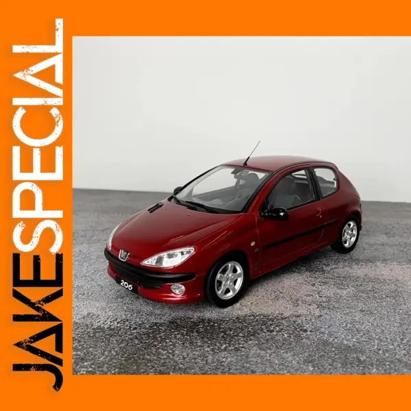 JERREN 1:18 Scale 206 S16 1999 Resin Car Model
