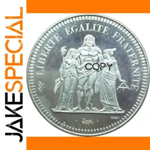 1973 France 20 Francs Silver Plated Coin