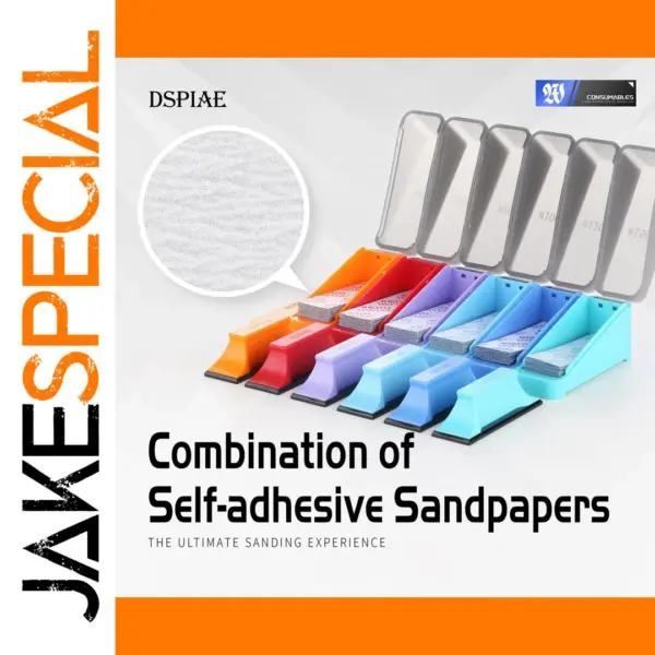 Self-Adhesive Sandpapers with Grinding Block