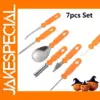 7-Piece Halloween Pumpkin Carving Tool Set