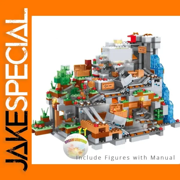 1315pcs Village Building Blocks Set with Figures