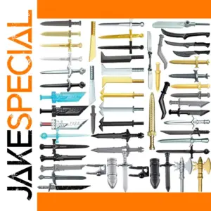 Medieval Knight Building Block Figure Set