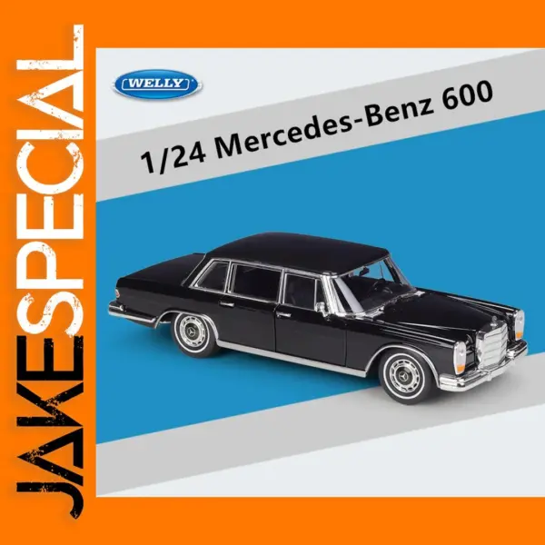 1:24 Mercedes Benz 600 Diecast Model Car