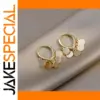 Vintage Heart Copper Hoop Earrings 72mm Length