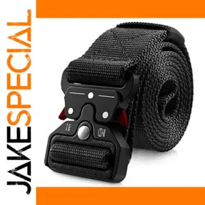 Tactical Outdoor Men's Canvas Belt 3.8 Width