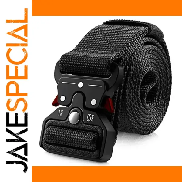 Tactical Outdoor Men's Canvas Belt 3.8 Width