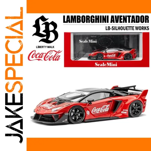 1/64 Lamborghini Aventador Diecast Toy Model