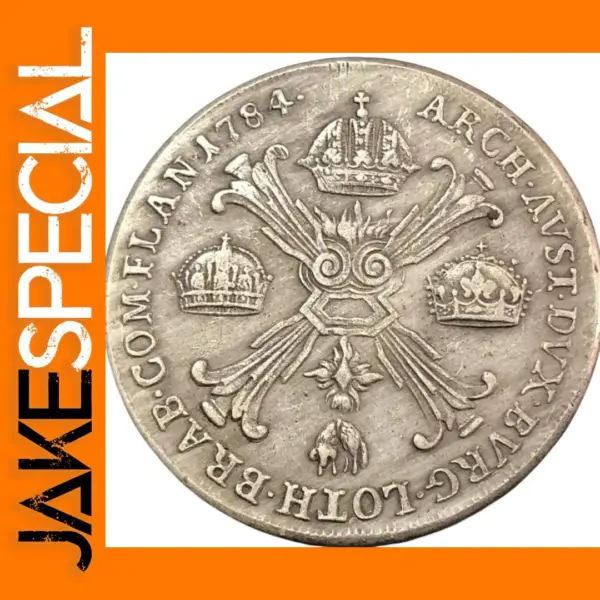 1784 B Austrian Netherlands Silver Coin Replica