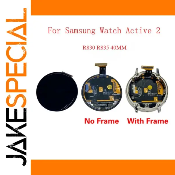 LCD Digitizer Touch Screen for Samsung Galaxy Watch Active 2 SM-R830 R835