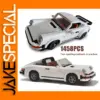 Retro Car Building Blocks Set 2in1 1458PCS Kit