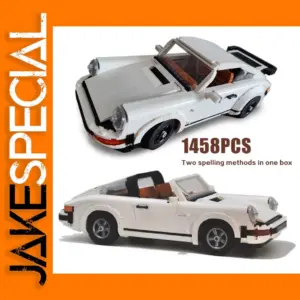 Retro Car Building Blocks Set 2in1 1458PCS Kit
