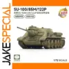 LEE 1/72 SU-85M Soviet Tank Destroyer Assembly Model