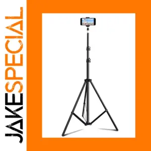Versatile Floor Tripod for Cameras and Lighting