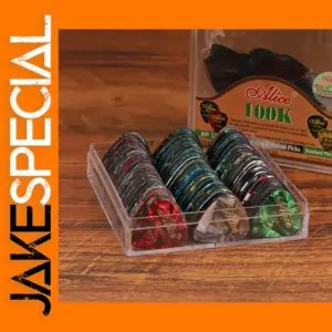 Mixed Celluloid Guitar Picks Set 30/50 Pcs