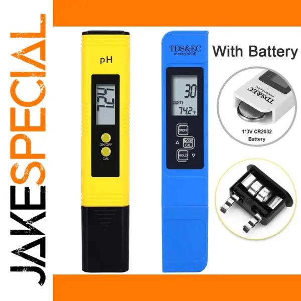 Digital PH and TDS Water Quality Tester