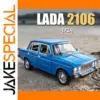1:24 Scale LADA Vintage Diecast Car Model