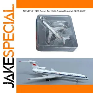 1/400 Soviet Tu-154B-2 Aircraft Model CCCP-85591