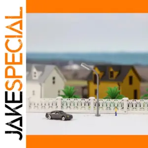 5pcs Z Scale 1:220 Warm White LED Street Lights