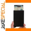 Slim Metal RFID Credit Card Holder Wallet
