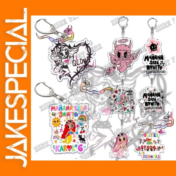 KAROL G Music Keychain for Bags and Gifts