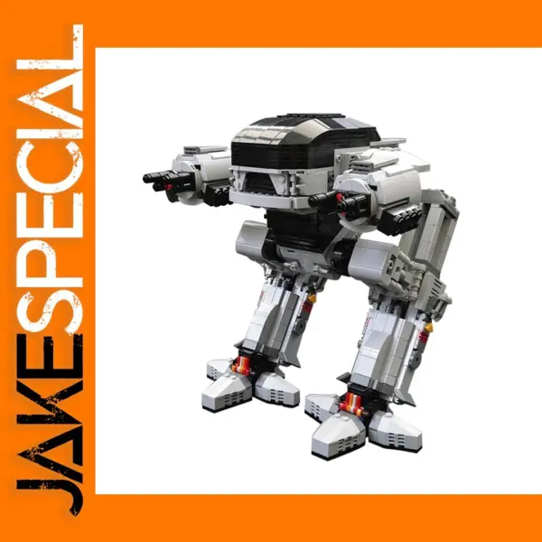 Gobricks UCS ED-209 Robot Model Building Kit