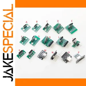 Micro USB Type-C PCB Test Connector 90°