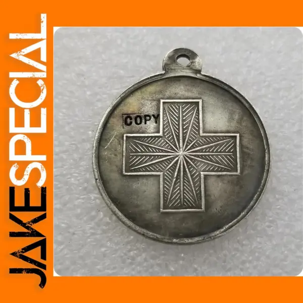 Silver-Plated Replica Medal for Collectors