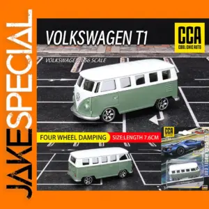 Diecast Volkswagen T1 Model Car 1:64 Scale