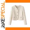 Chic Vintage Short Coat for Women